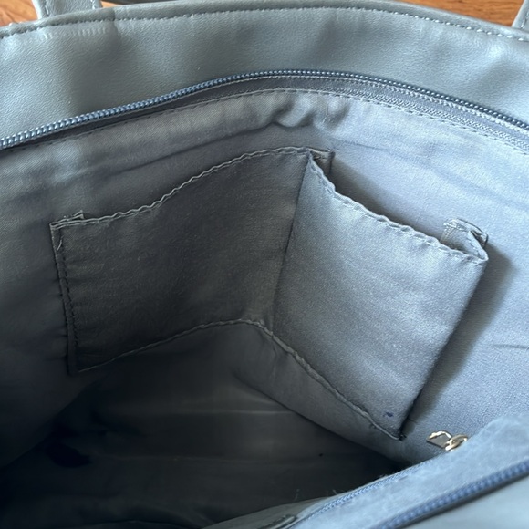 Rampage Large Tote Bucket Bag with Gold Accents - Picture 14 of 16